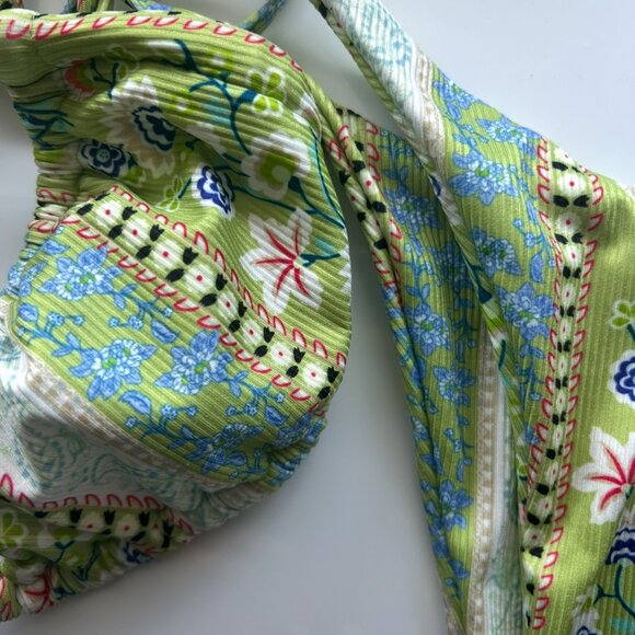 Shein Multicolor Patterned Bikini Top - Picture 4 of 4